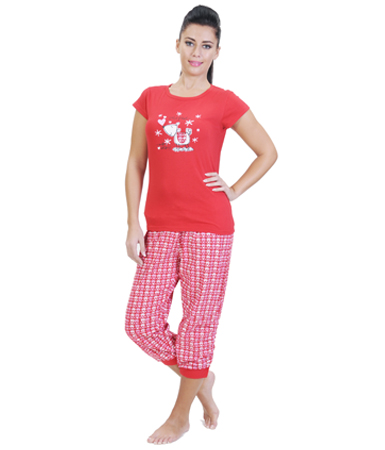 Buy IndiWeaves Girls Cotton Dot Printed Capri Pants (71800-115118119,Navy  Blue,Black,Red,6 Years-7 Years) Pack of 3 at